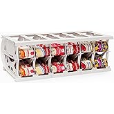 Shelf Reliance Cansolidator Pantry Plus - 1-Pack Can Organizer for Pantry, Stackable Soda Can Storage for Kitchen, Holds 60 Cans of Food or Soda
