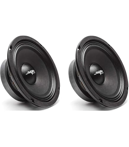 Amazon.com: (2) Skar Audio FSX65-8 300-Watt 6.5-Inch 8 Ohm