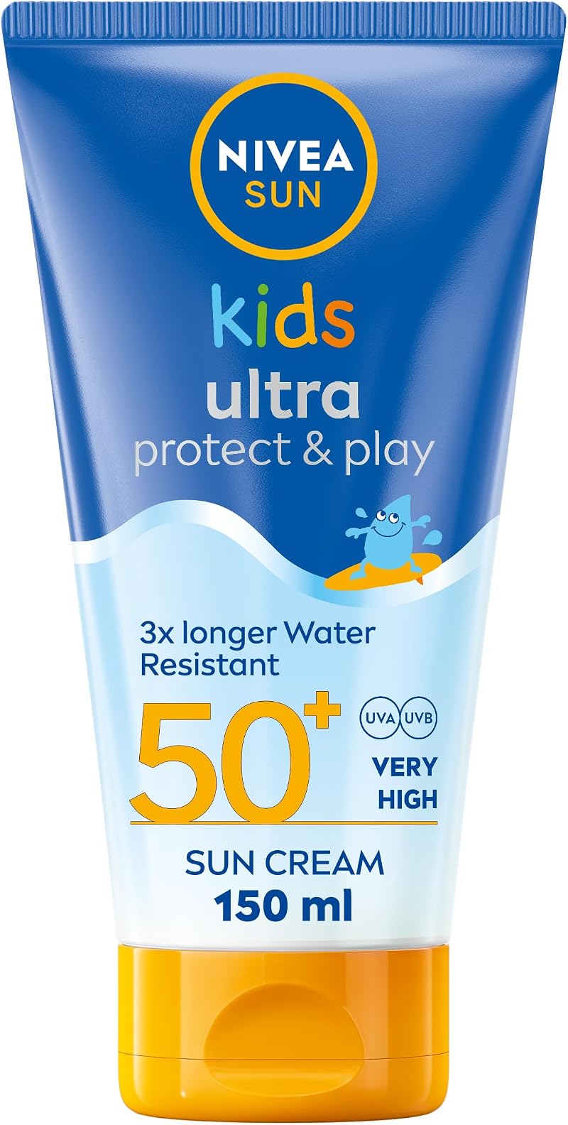 NIVEA Sun Kids Ultra Protect Play SPF 50+ Lotion 150ml Moisturising Sun Cream