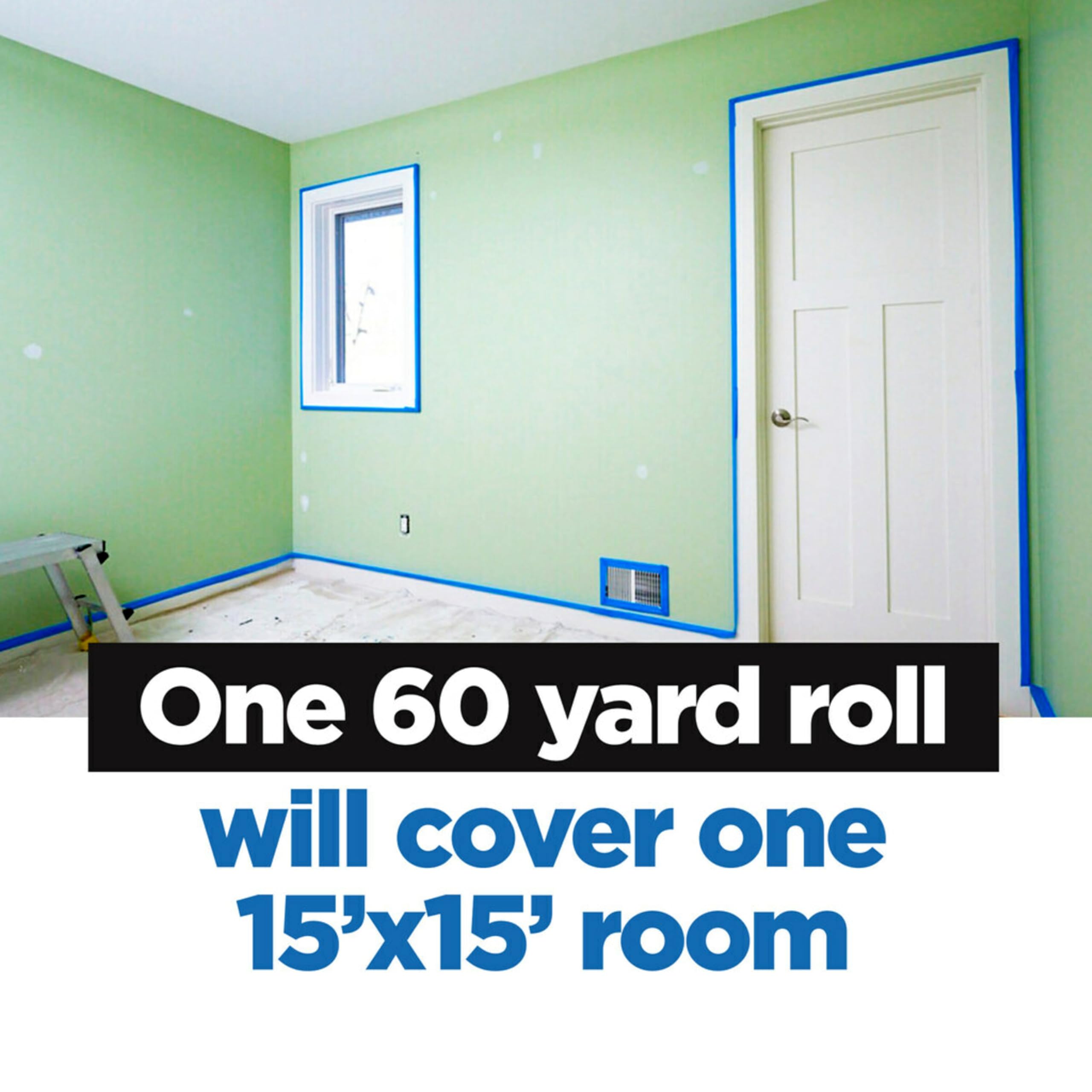 ScotchBlue Original Multi-Surface Painters Tape, 1 Inch Wide (0.94 In. x 60 Yds), 6 Rolls, Blue Paint Tape Protects Surfaces and Removes Easily, Masking Tape for Indoor and Outdoor Use (2090-24EP6)