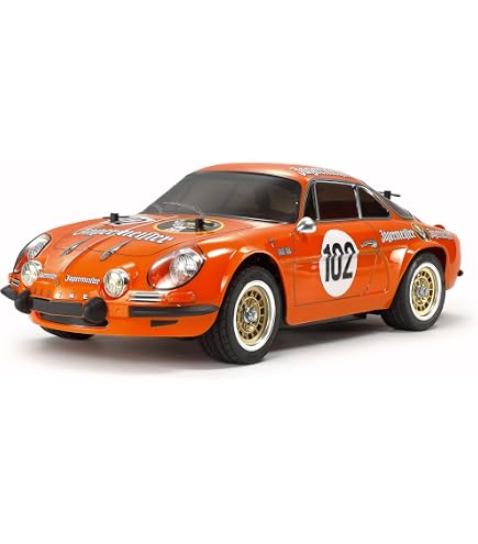Amazon.com: TAMIYA 1/10 RC Alpine A110 Jagermeister 1973 M-06