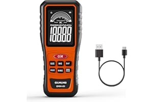 olmlmo Emf Meter,Electric Field, Radio Frequency Field, Magnetic Field Strength Meter,Rechargeable Radiation Detector for 5g Cell Tower, WiFi Signal Detector,Emf Inspections,Ghost Hunting
