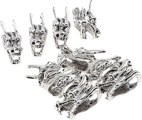 Sm Sunnimix Pack Of 10 Dreadlocks Beads Braided Hair Jewellery Amazon De Kuche Haushalt