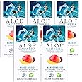Aloe Cadabra Flavored Personal Lubricant Organic Passion Lube for Women, Men & Couples, Mango Passion 2.5 Ounce (Pack of 5)
