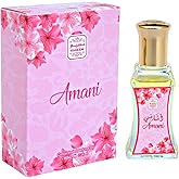 Naseem Amani Roll-On Perfume 24 ml - Subtle Tone Eau De Parfum Oil for Men & Women - Long-Lasting, Alcohol-Free Fragrance with Apple, Jasmine, Vanilla, Amber & Sandalwood Notes