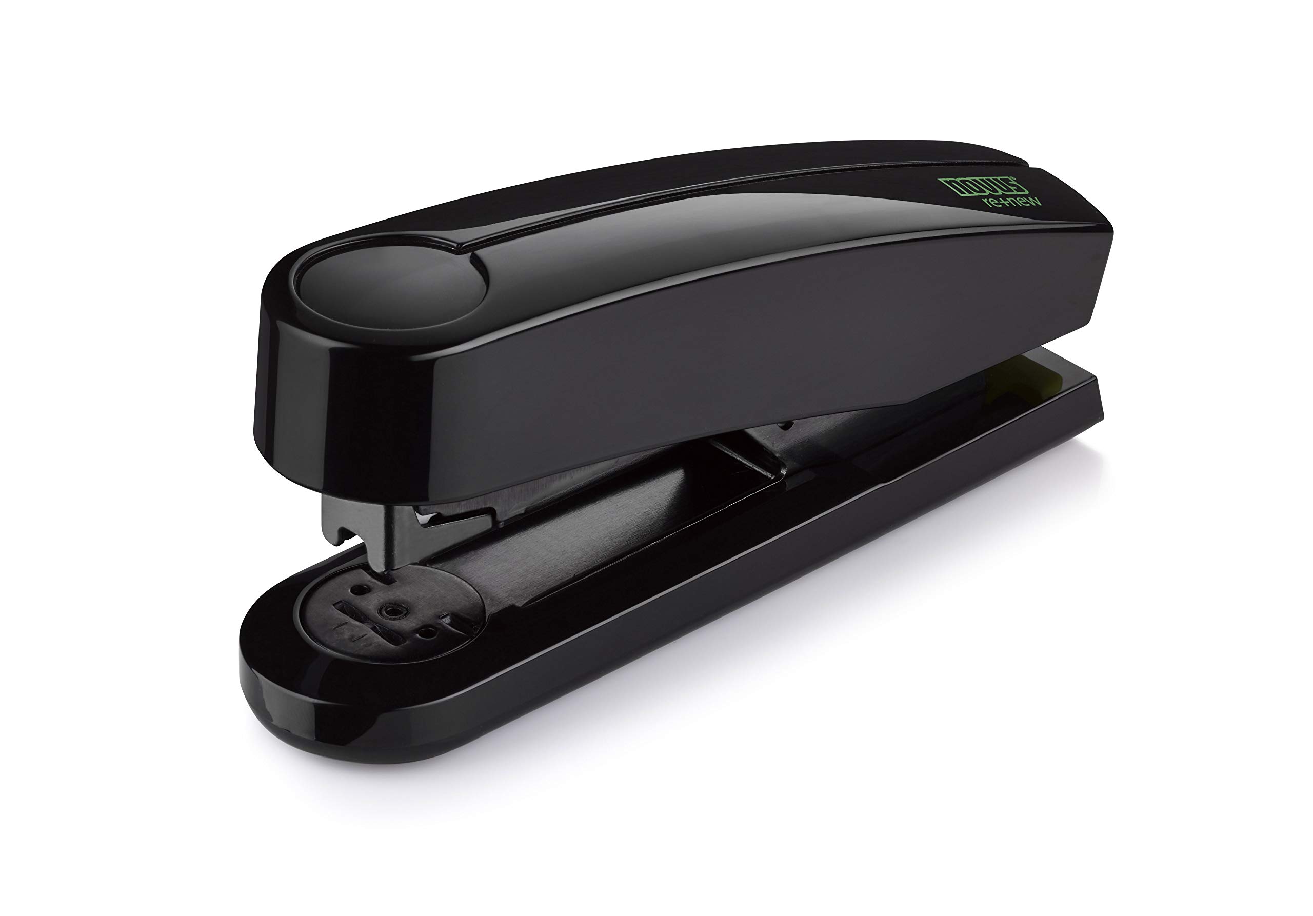 Novus B 4 re+New Stapler Metal with Plastic Top Made from Sustainable Recycled 40 Sheets Including 200 Staples Black