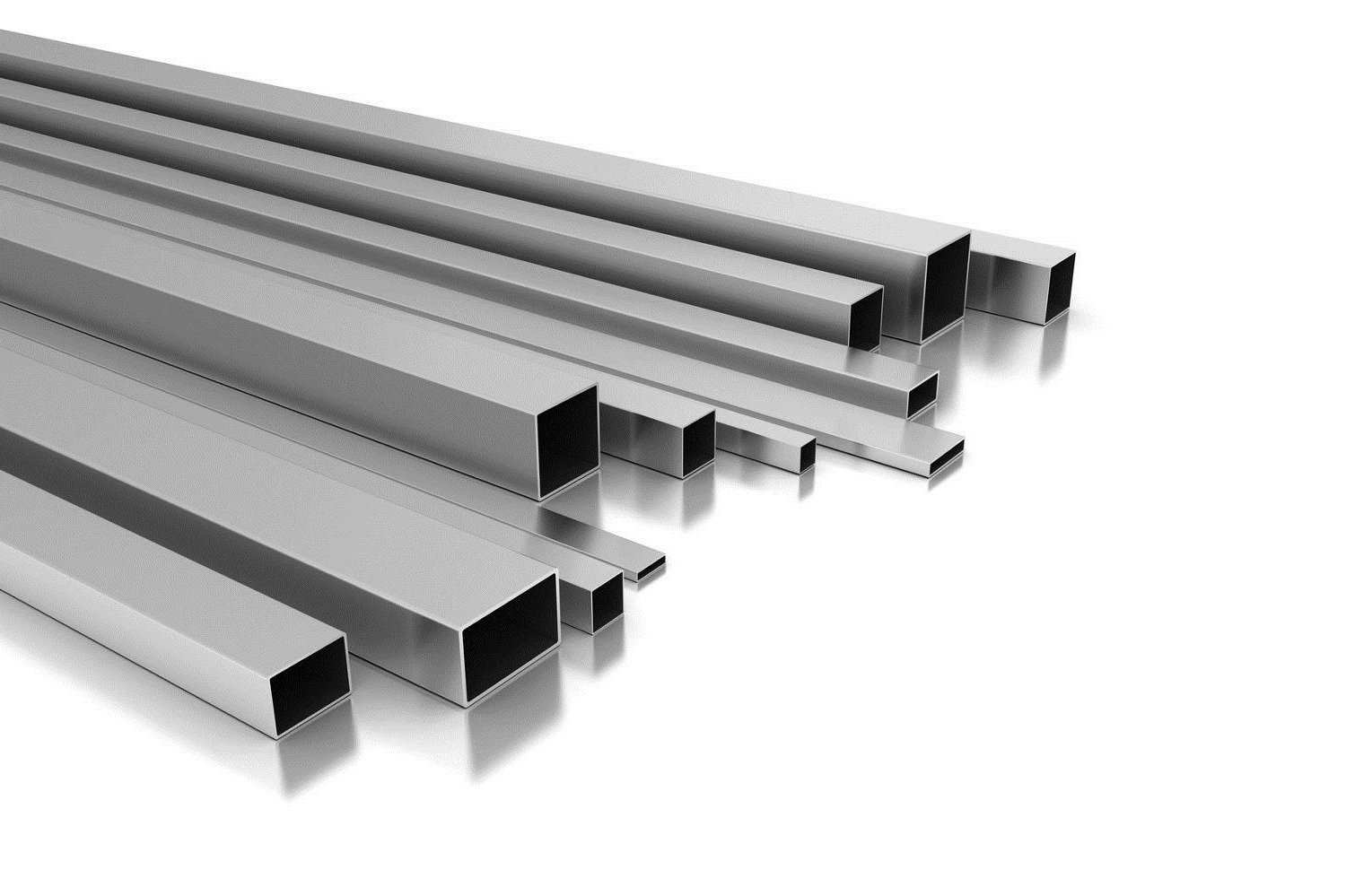 Tubo Rettangolare In Alluminio AlMgSi 0.5 F22 (EN AW 6060) - Grezzo, Saldabile E Anodizzabile