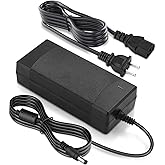 Facmogu 48V 2A Power Supply Adapter, AC 100-240V to DC 48V 2A Transformer Interface 5.5x2.5mm & 5.5x2.1mm Plug, 96W Adapter U