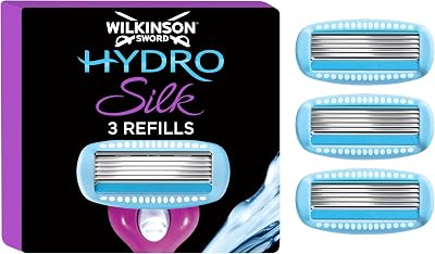 Hydro Silk Rasierklingen für Damen Rasierer, 3 Stück