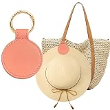 Niveaya Magnetic Hat Clip for Travel on Bag - Magnet Storage Hook, Vacation Traveling Essentials Accessory Dark Pink