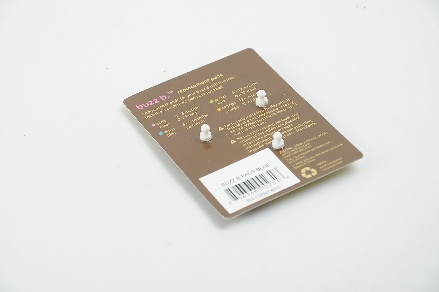 zoli buzz b nail trimmer replacement pads