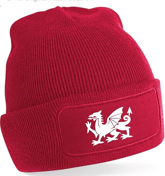 Wales Rugby Beanie Hat Red Amazon.co.uk Clothing