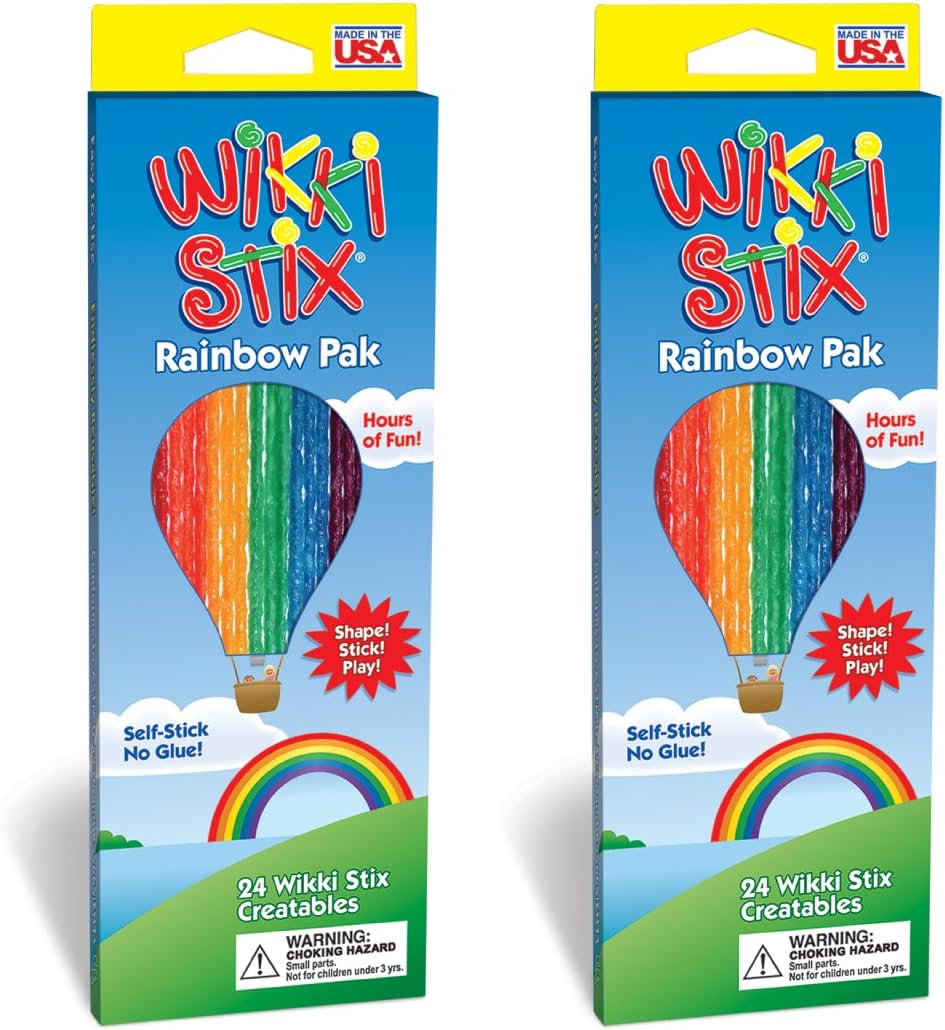 Wikki Stix Rainbow Pak- 2 Pack