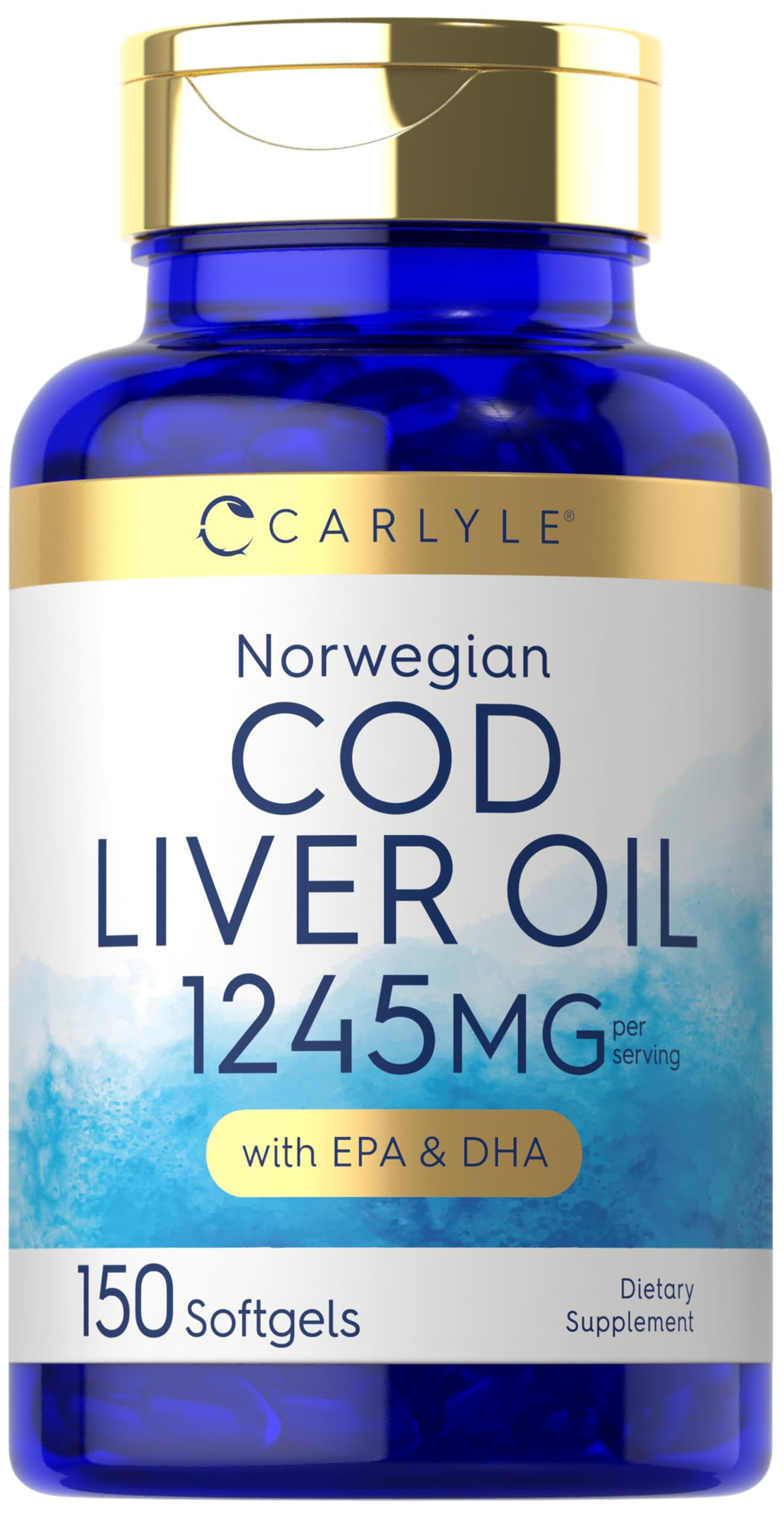 Norwegian Cod Liver Oil 1245 mg