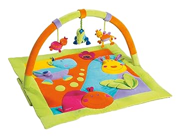 Fehn 163759 - 3D-Activity Decke Fruity mit Spieluhr