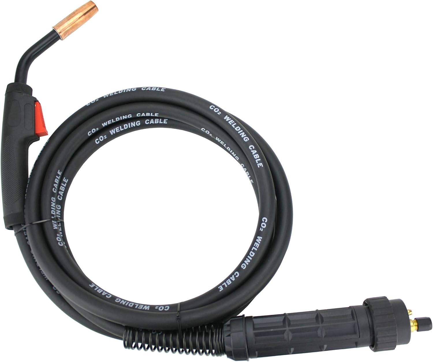 150 Amp MIG Gun Torch with Euro Connector - 12 Feet Cable - Consumables Compatible with Tweco - - 