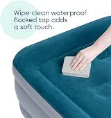 airzzZ Slumber Plus Air Bed Single High Raise Flocked Non Slip view 6