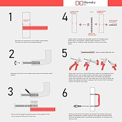 homdiy 25 Pack 3-3/4 Inch Brushed Nickel Cabinet