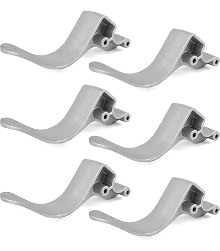6 Packs Easy-Off Cast Aluminum Tarp Stop Upright With Body Mount Stops Bracket Kit Pro Trucking Products - Pins& Clips Replace# 1705775 1703604 - View #2