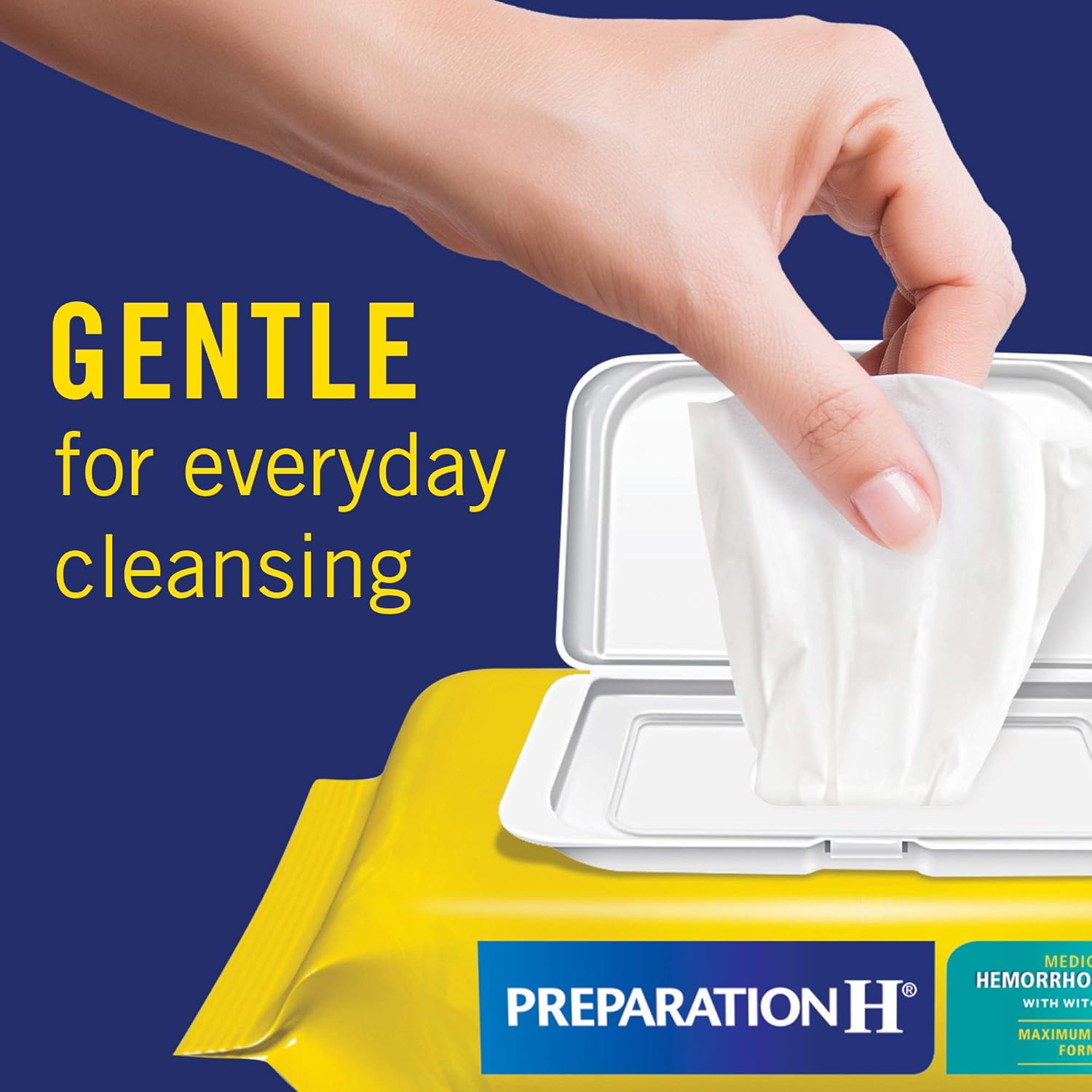 Preparation H Medicated Hemorrhoidal Wipes for Cleansing, Burning, Itch and Irritation Relief, 4 packs of 48 count, 192 count, Multi (305730556989): Health & Personal Care