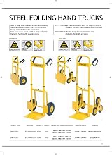 Stanley FT521 Folding Hand Truck 120 kg Capacity 3-Wheeled view 6
