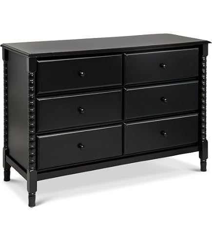 Amazon.com: Davinci Jenny Lind Spindle 3-Drawer Dresser in Ebony