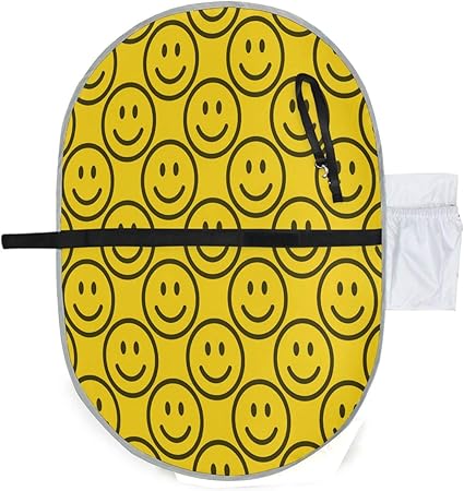 Zzxxb Emoji Baby Draagbare Verander Pad Waterdichte Luier Verander Mat Groot Voor Baby Snelle Verandering Amazon Nl