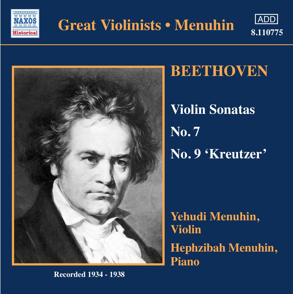 Beethoven - Violin Sonatas Nos 7 and 9; Schubert - Rondo, Op 70