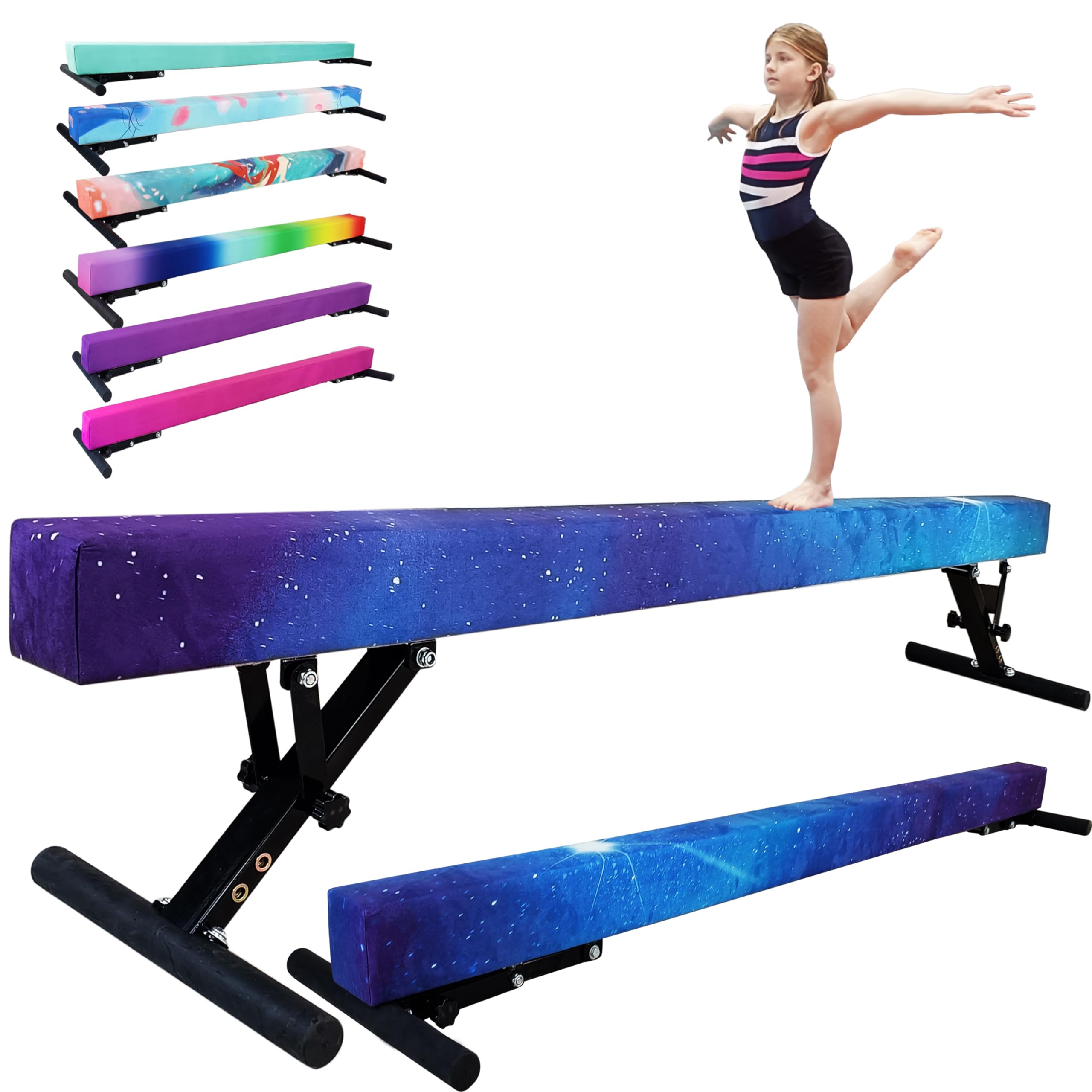 FC FUNCHEER 8FT Folding Balance Beam -Gymnastics
