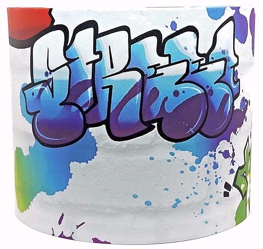 Graffiti Lampshade For A Ceiling Light Shade Large 12 Drum