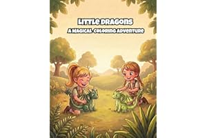 Little Dragons: A Magical Coloring Adventure