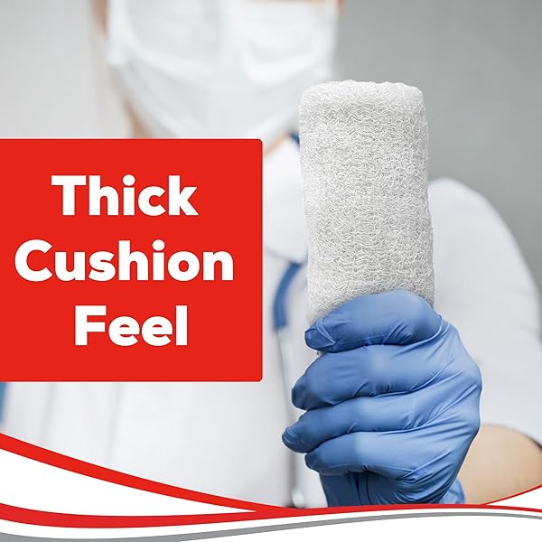 KERLIX GAUZE BANDAGE ROLLS – 4 1/2 IN X 4.1 YDS, 6 PLY, 24 SINGLE STERILE POCUHES – ULTRA ABSORBENT, LATEX FREE, HOSPITAL GRADE COTTON FLUFF BANDAGE WRAP KRINKLE STYLE – WOUND CARE & FIRST AID -HEALQU