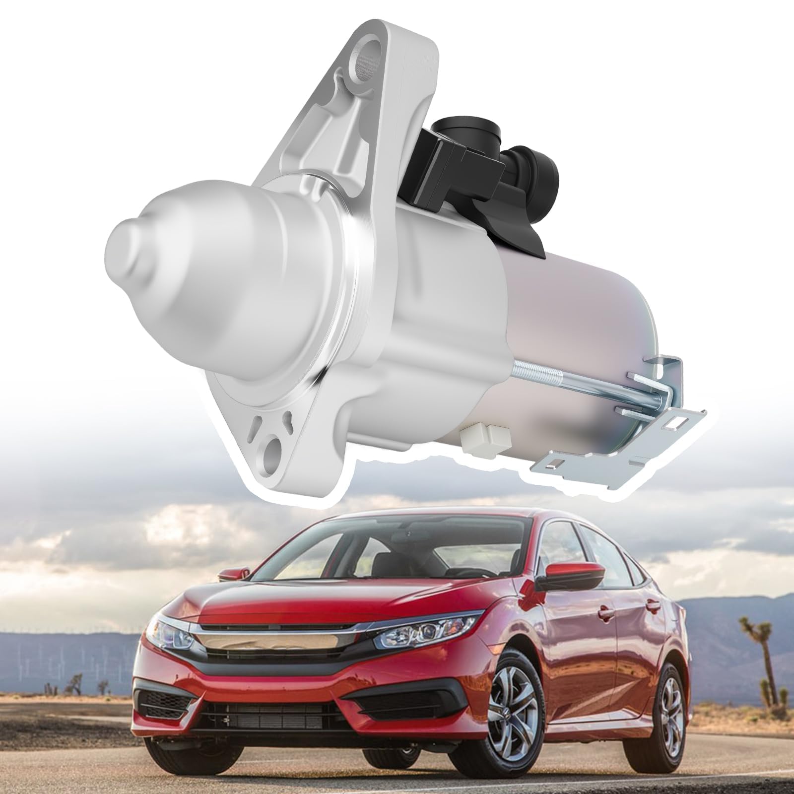 Photo 1 of 19264 19159 New Starter Motor Compatible with 2012-2015 Honda Civic 1.8L 2016-2022 Honda HR-V 1.8L 2013-2015 Acura ILX 2.0L L4 Engine, Replace # 19264N 31200-R1A-A01 31200-R0A-004 31200-RIA-A11