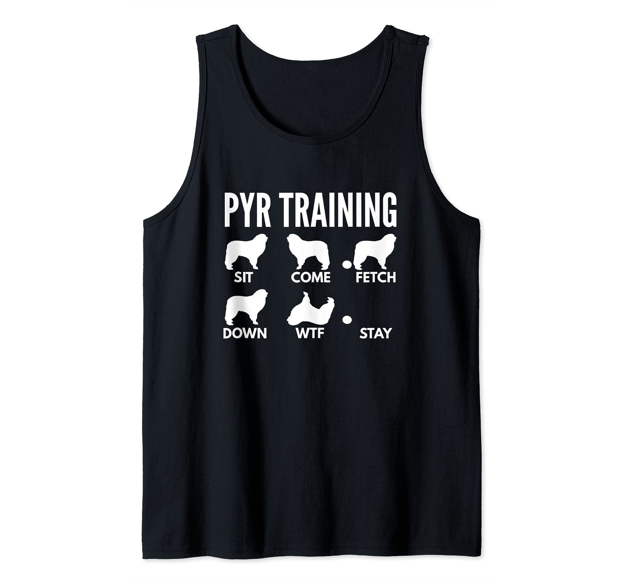 Pyr Training - Great Pyrenees Tricks Tank Top