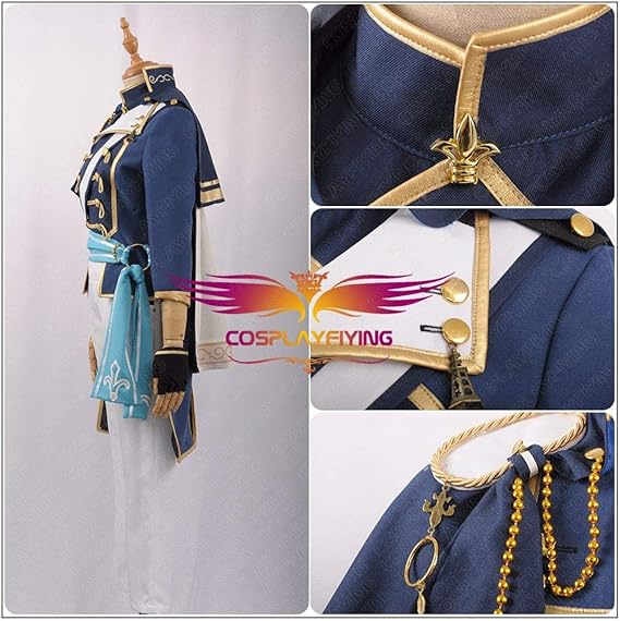 Amazon あんさんぶるスターズ Ensemble Stars 朔間凛月 さくまりつ コスプレ 仮装 コスチューム 7点セット イベント 公演 学園祭 カッコイイ 制服 衣装 コスプレ 仮装 通販