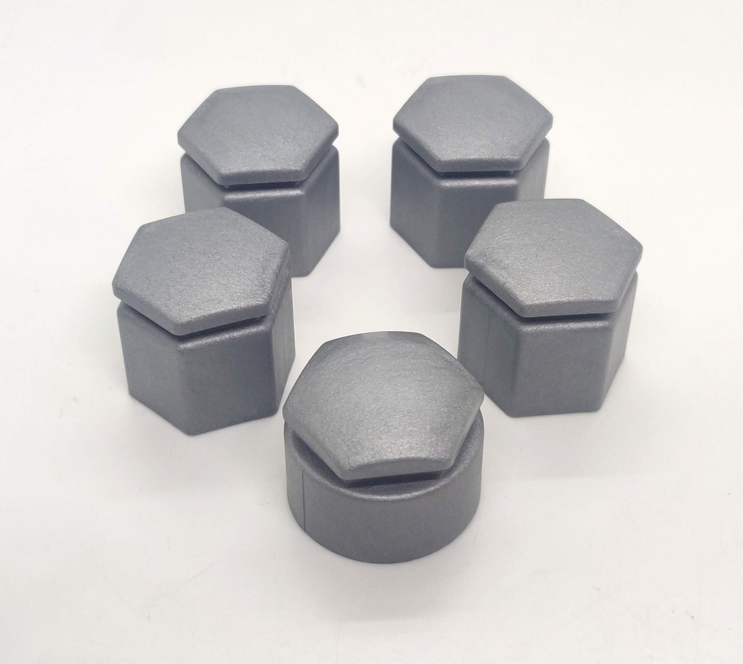 Lot De 20 Cache-Écrous De Roue Gris Foncé Pour Opel Astra, Zafira, Mokka, Insignia (19 Mm)