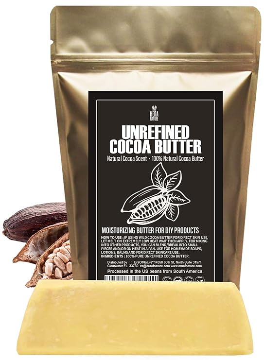 unscented raw cocoa butter
