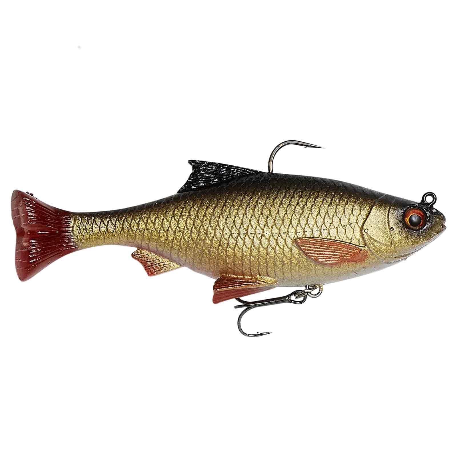 Savage Gear 3D Pulse Tail Roach: 10cm: Rudd