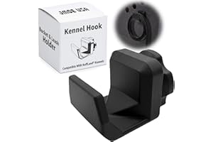 Jmoe USA Universal Hook for Ruffland Dog Kennels | Heavy Duty Leash and Bucket Holder Accessory | Weatherproof Material with Metal Hardware | Fits All Vent Hole Sizes