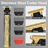AURUZA Hair Clippers for Men Rechargeable Beard Trimmer 4 Limit Combs USB-C view 4