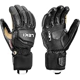 LEKI Griffin Pro 3D Ski Gloves | Primaloft Gold Insulated, Water-Resistant, For Skiing, Snowboarding, &amp; Cold Weather