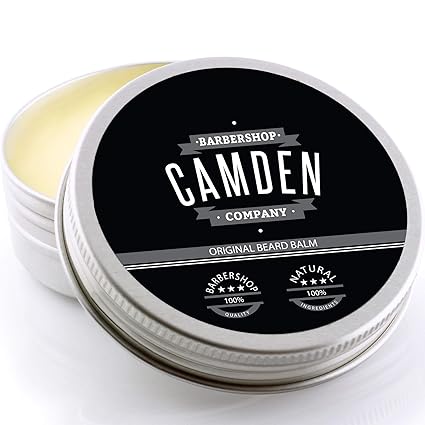 Der SIEGER 2019*: 'Original' Beard Balm von Camden Barbershop Company - rein natürliche Bartpflege - frischer Duft
