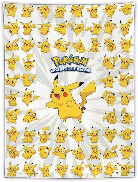 Amazon Co Jp ポケモン タペストリー 壁掛け 壁飾り 布ポスター モダン 多機能 おしゃれ リビングルーム ベッドルーム 部屋 おしゃれ飾り 子供 マルチサイズ ホーム キッチン