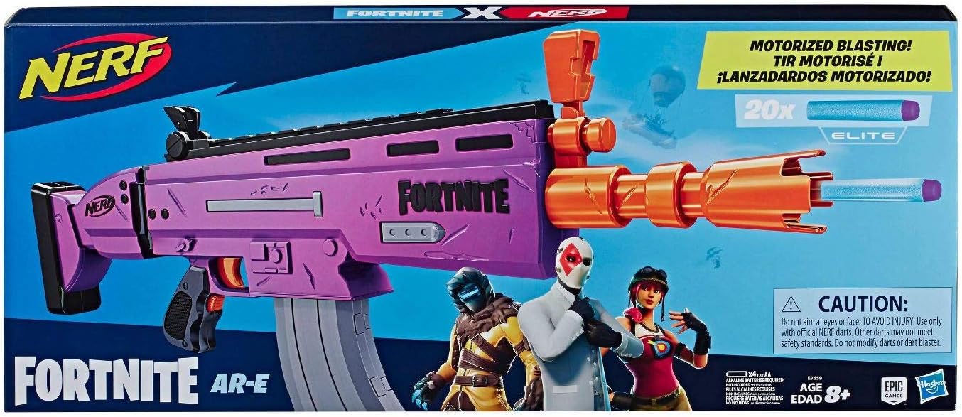 Amazon Nerf Fortnite Ar E Blaster ナーフフォートナイトar Eブラスター 並行輸入品 改造対戦型トイ おもちゃ