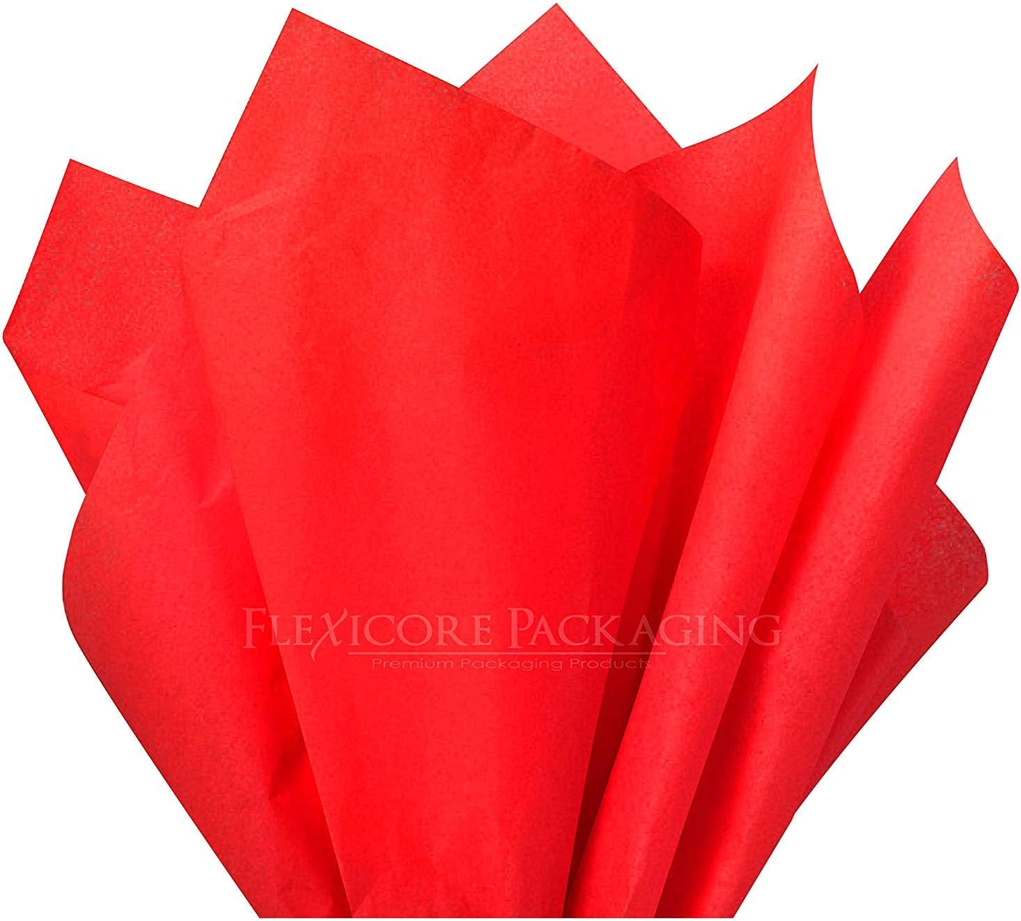 Flexicore Packaging Red Gift Wrap Tissue Paper Size 15