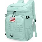 Insulated Backpack Cooler for Men &amp; Women, 30 Cans Leak Proof Waterproof for Camping, Beach, Hiking, Beach Travel