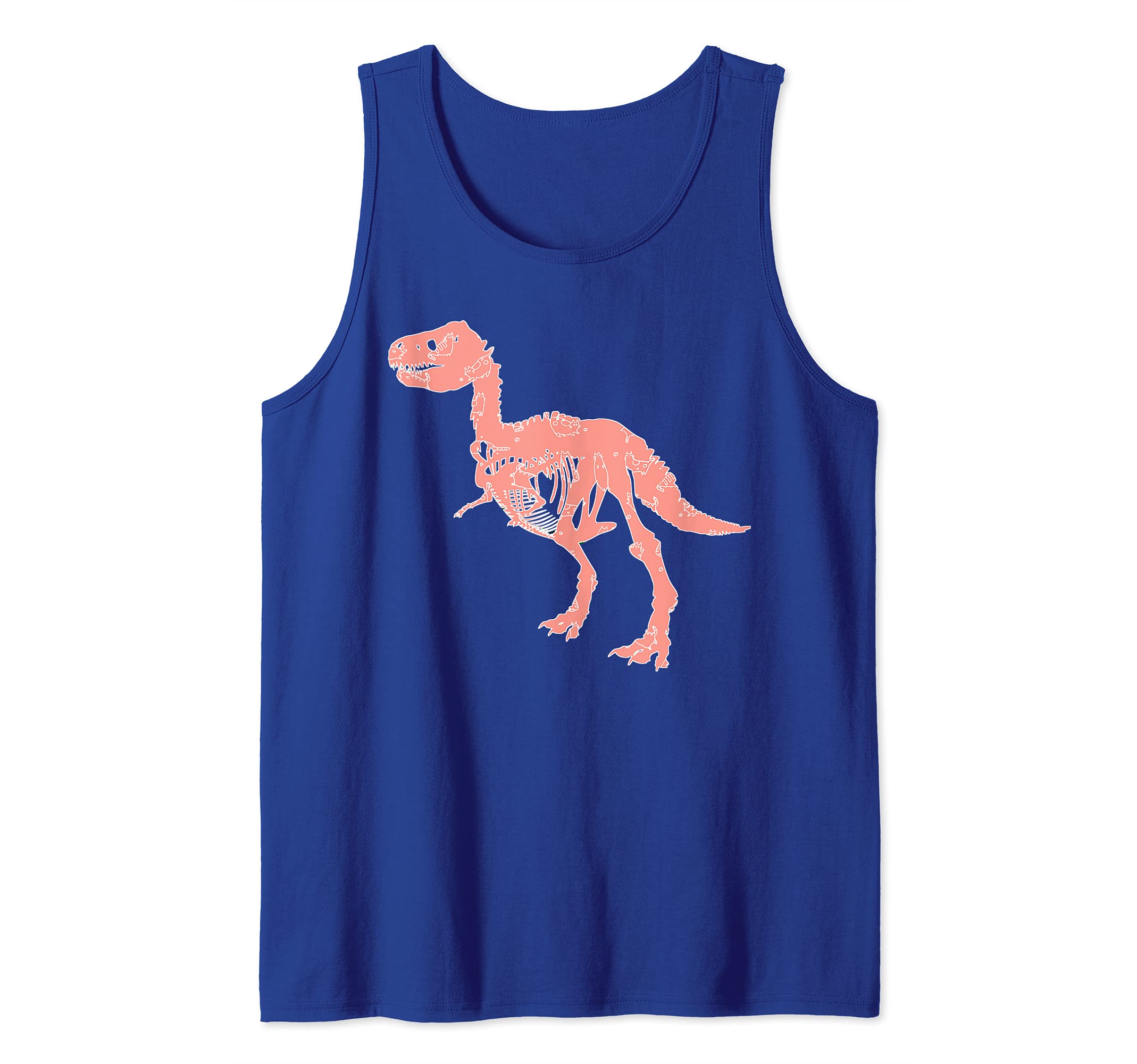 Tyrannosaurus Rex Animal T-Rex Creepy Dinosaur Tank Top