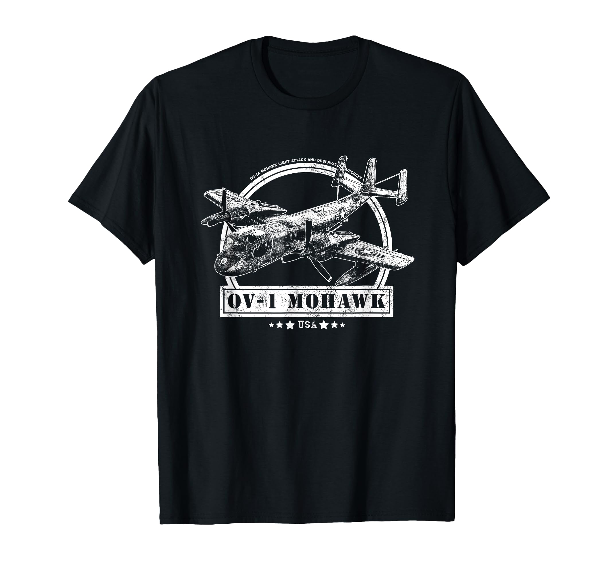 OV-1 Mohawk Aircraft T-Shirt