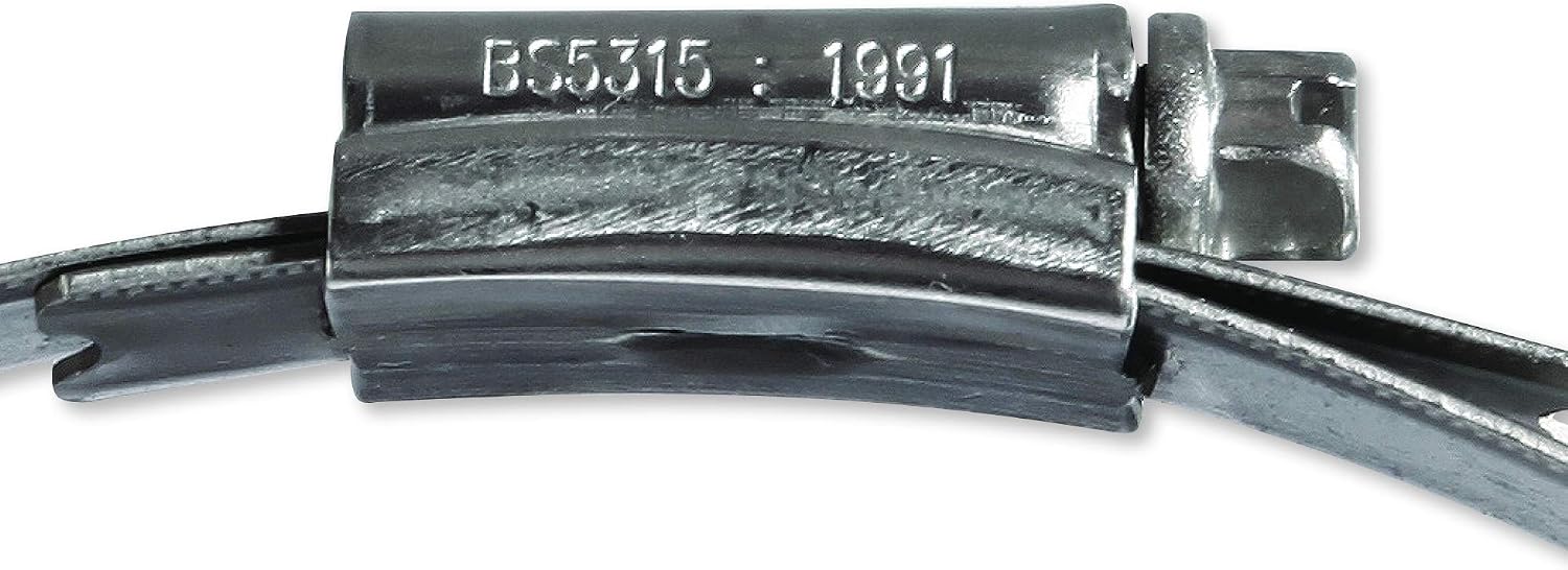 Eclipse Professional Tools ECW4-6X W4 Box of 5 130-150mm (5 ⅛" - 5 ¾") 304 Stainless Steel Worm Gear Hose Clamps - Image 4