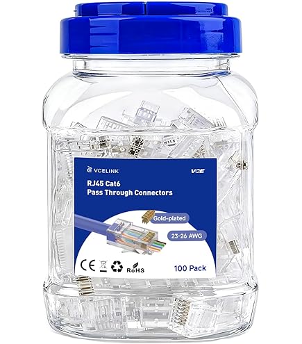 Amazon.com: Ortronics Clarity TracJack Cat6 Jack, Dark Blue OR